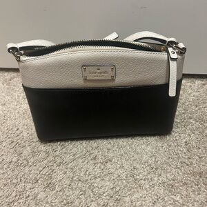 Kate Spade Two-Tone Black and Cream Crossbody Bag
